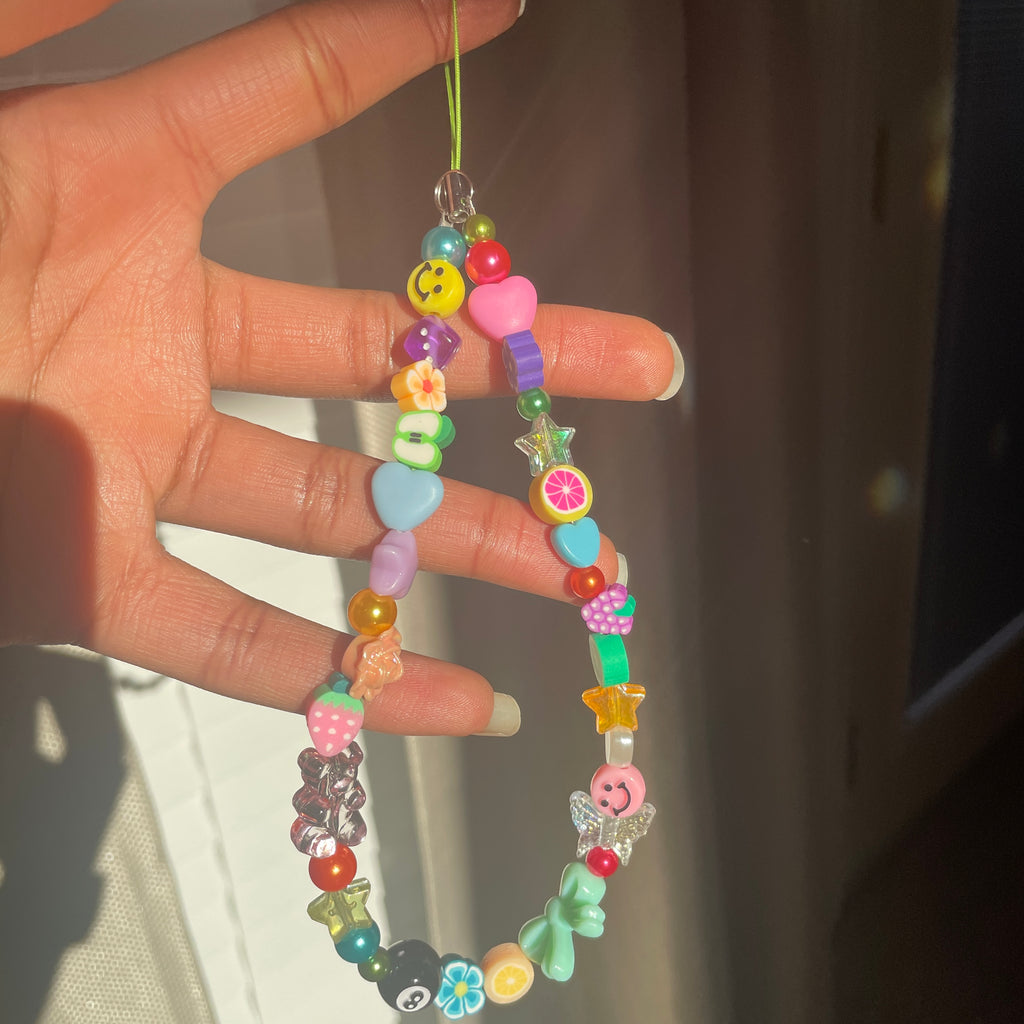 Hibiscus Phone Charm