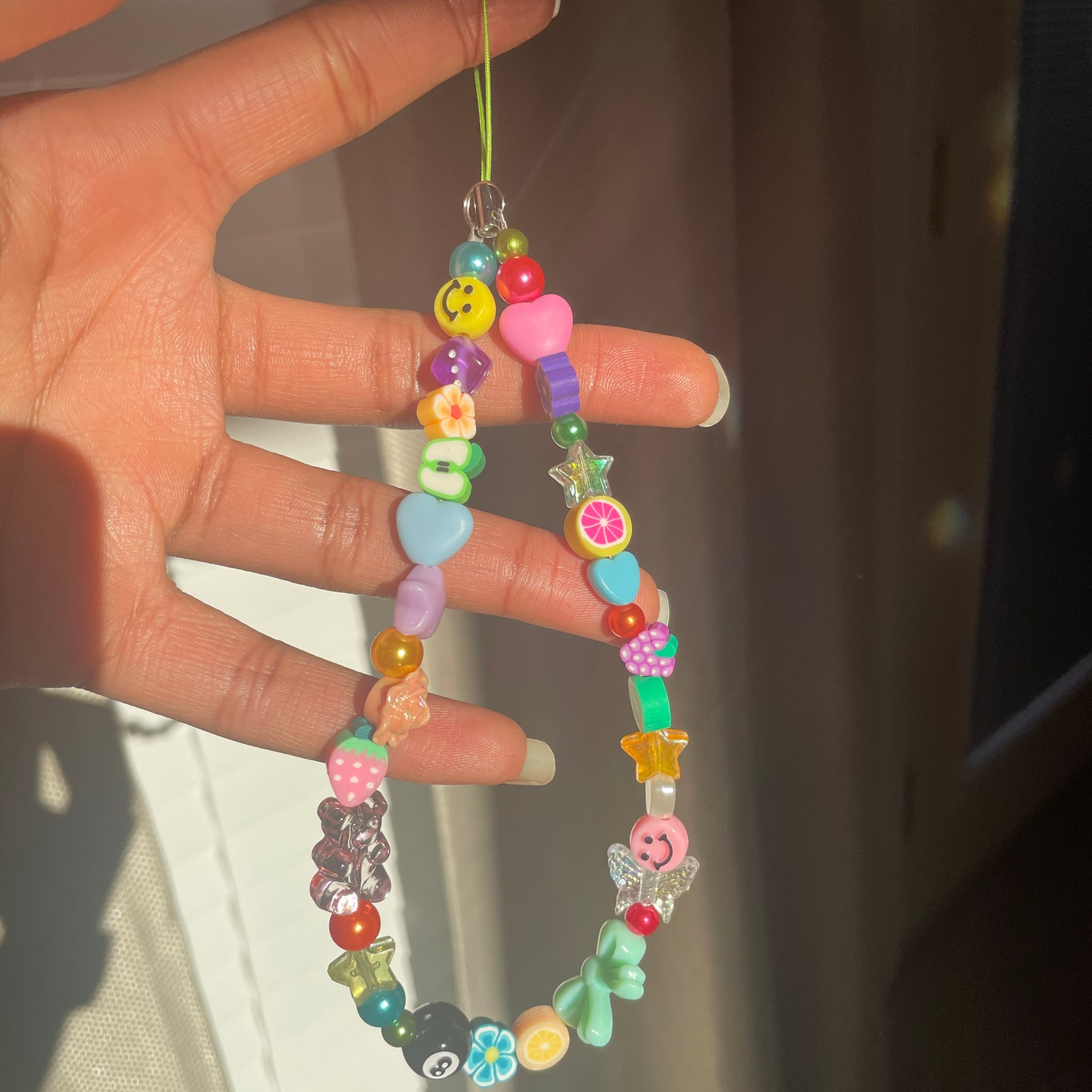 Hibiscus Phone Charm