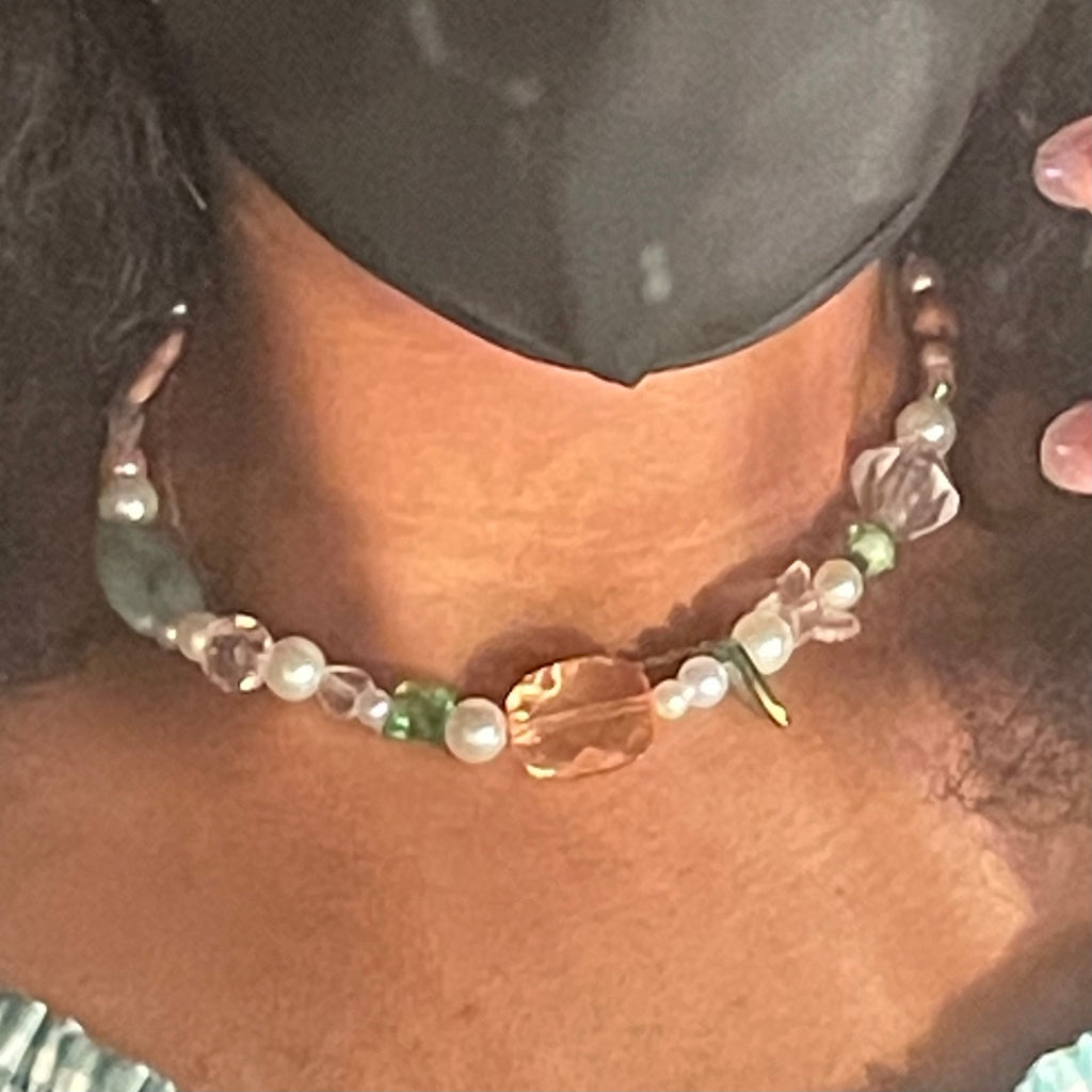 “Walk but in a Garden” Necklace