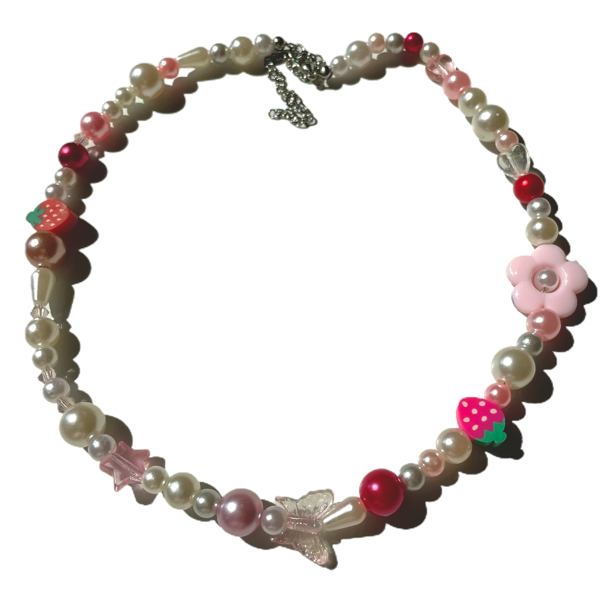 “Strawberry Shortcake” Necklace