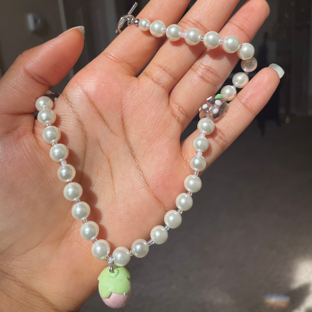 “Strawberry Blond” Necklace