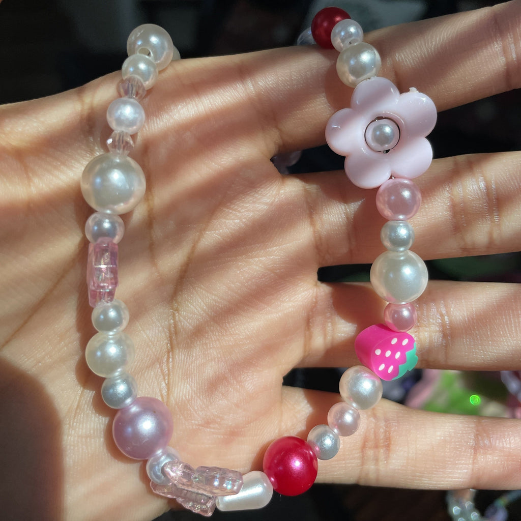 “Strawberry Shortcake” Necklace