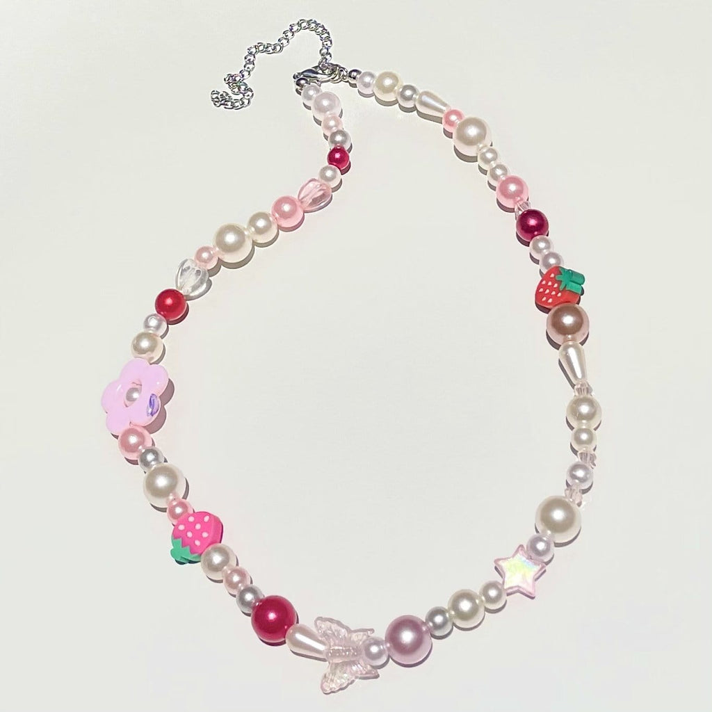 “Strawberry Shortcake” Necklace