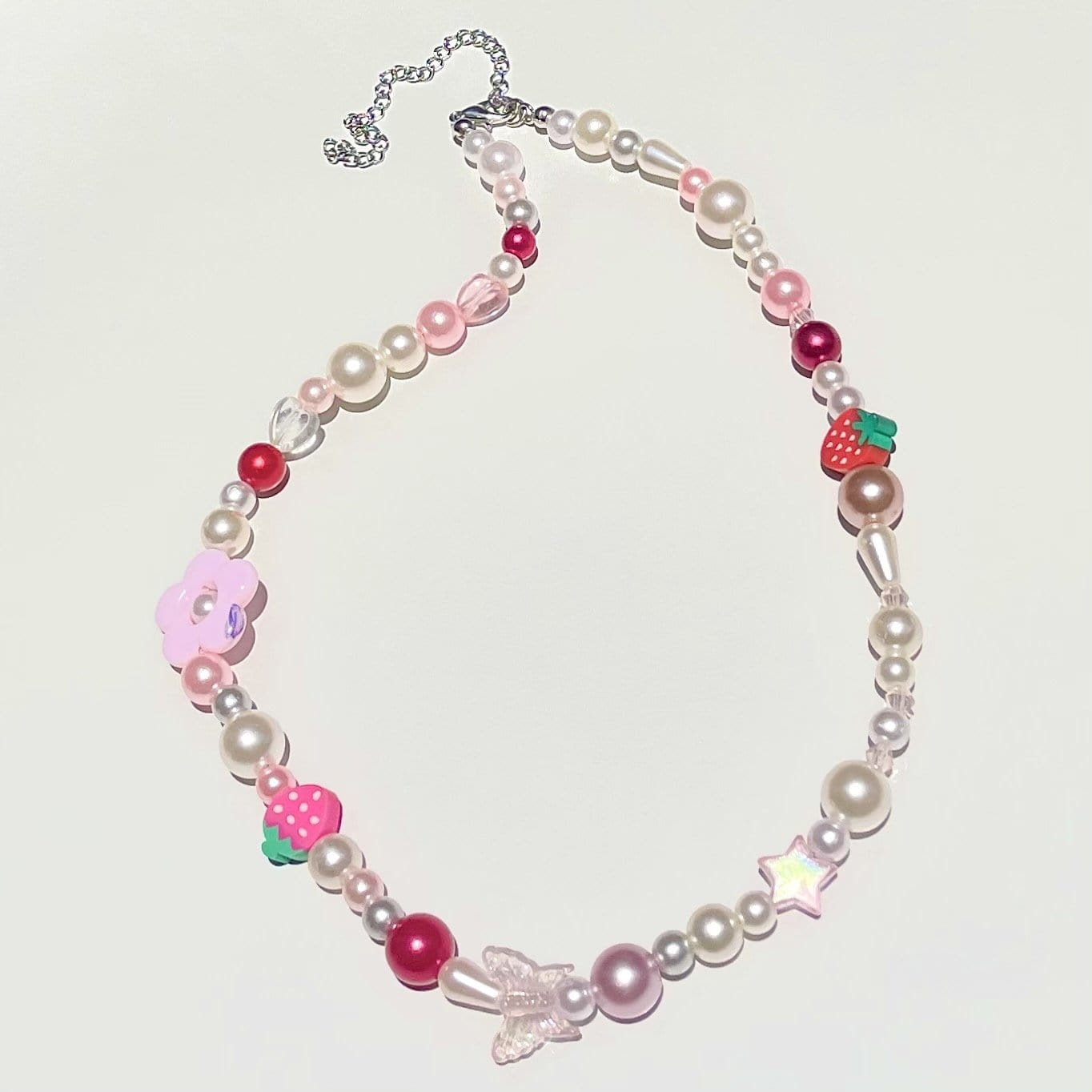 “Strawberry Shortcake” Necklace